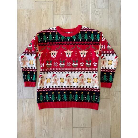 Christmas sweater unisex sz XL, ugly christmas sweater - Picture 1 of 5